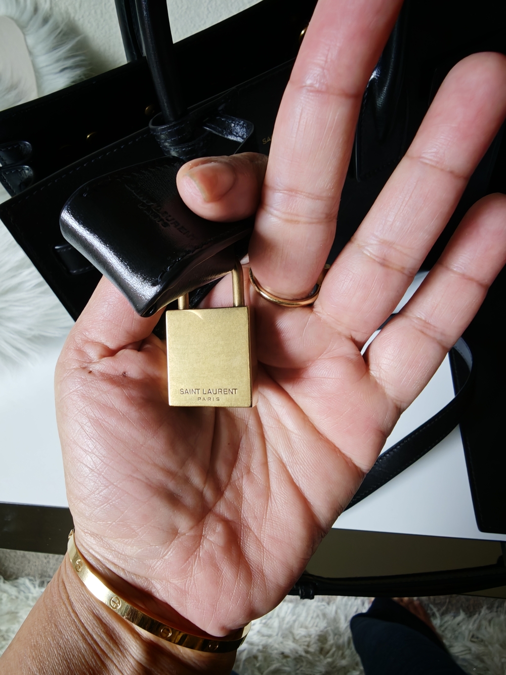 Saint Laurent YSL Sac De Jour Baby Tote - Picture 14 of 14